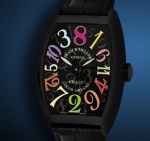 Franck Muller The Cintrée Curvex Crazy Hours Color Dreams Black Stainless Steel 8880 CH NR CODR