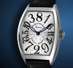 Franck Muller The Cintrée Curvex Crazy Hours White Dial with Black Numbers 8880 CH