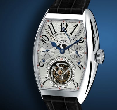 Franck muller 2025 cintree curvex tourbillon
