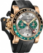Graham Chronofighter Oversize GMT Gold 2OVGR.S06A