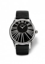 Jaquet Droz Elegance Paris Paris Petite Heure Minute Medium Black Enamel J005020203