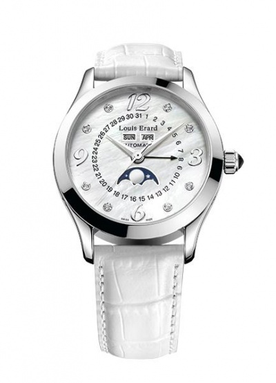 Louis Erard 1931 Moonphase Automatic Womens Watch 44204AA10.BDS05