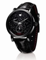 Movado Red Label Skymap black