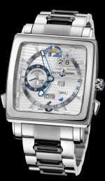 Ulysse Nardin Complications Quadrato Dual Time Perpetual 320-90-8M/91