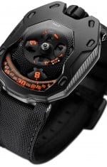 Urwerk UR-105 TA Revolving Satellite Complication UR-105 TA Clockwork Orange
